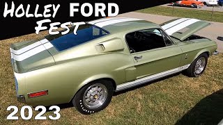 Holley Ford Fest 2023 Car Show NMRA Beech Bend Raceway [upl. by Inah]