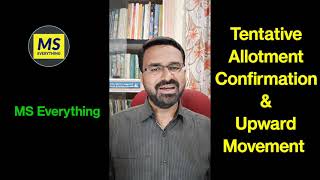 TNEA 2021  What is UPWARD MOVEMENT  5 Types of Allotment Options  Tentative Allotment [upl. by Yalhsa]