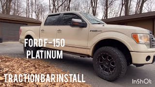 F150 Project Part 4  Procomp Traction bars [upl. by Aihsenor820]