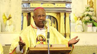 Chrism Mass  Bp Yvan Ambrose Bishop Emeritus of Tuticorin in Cathedral Diocese of Thanjavur [upl. by Alonzo]