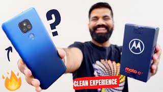 Moto E7 Plus Unboxing amp First Look  A Clean Experience🔥🔥🔥 [upl. by Hasseman909]