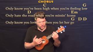 Let Her Go Passenger Ukulele Cover Lesson with Chords  Lyrics [upl. by Aicrag673]