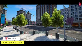 FiveM Legion Square MLO  FiveM Trees Ymap fivem legion [upl. by Cynthla]