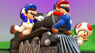 SMG4 Marios Train Trip [upl. by Moreland]