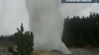 Surprise Eruption in Yellowstone [upl. by Ecire7]