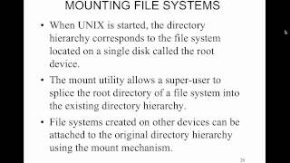 Unix OS  Lecture 5 [upl. by Sandstrom]