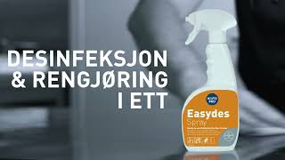 Kiilto Pro EasyDes  Rengjørende desinfeksjon [upl. by Iv]