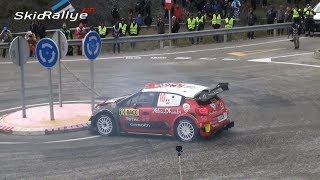 WRC RACC Catalunya 2018 HD  BIG SHOW amp LOT OF MISTAKES [upl. by Martita]