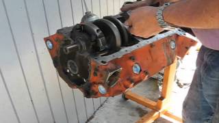 How to Assemble a Chevy Engine Part 1 [upl. by Anwahsak]