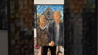 My Art pixelart shortvideo woodart 3d foryou art artwork wood design colors namipixel [upl. by Teriann650]