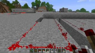 How to Make a Moving Bridge  Minecraft Redstone Tutorial [upl. by Ycart377]