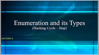 Enumeration and its types [upl. by Jacobah599]