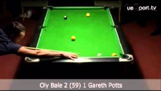 £20000 8Ball Money Match  Gareth Potts v Oly Bale  Part 2 of 10 [upl. by Brier]