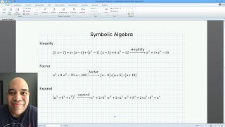 Mathcad Prime  Symbolic Algebra [upl. by Zetana]