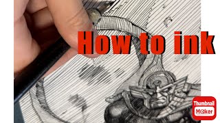 How to ink superhero edition [upl. by Anirat371]