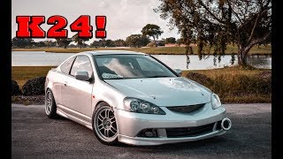 I GOT TO DRIVE A K24 Acura RSX On E85 [upl. by Mcnelly]