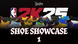 NBA 2K25 Custom Shoe Showcase pt 1 [upl. by Ennaihs395]