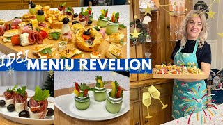 MASA DE REVELION MENIU RETETE de APERITIVE DELICIOASE pentru REVELION Ce gatescIDEI FESTIVE [upl. by Kolva]