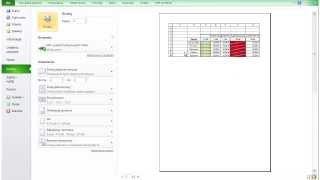 Excel  podstawy Przygotowanie do wydruku [upl. by Nilyak295]
