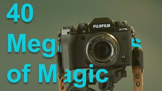 Voigtlander Nokton 35mm 12 X 40 Megapixels of Magic with the XT5 [upl. by Rains]