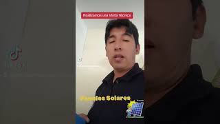 Visita técnica de Paneles Solares [upl. by Pimbley609]