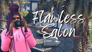 NEW FLAWLESS SALON V2 Update  GTA 5 FIVEM MLO SHOWCASE [upl. by Inirt]