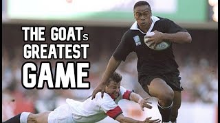 Jonah Lomus Greatest Game  New Zealand vs England  Rugby World Cup SemiFinal 1995 Highlights [upl. by Audley]