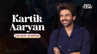 Kartik Aaryan on Bhool Bhulaiyaa 3 Chandu Champion Singham crossover  Exclusive [upl. by Evoy375]