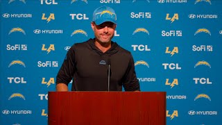 Brandon Staley Postgame Press Conference Preseason vs 49ers  LA Chargers [upl. by Eecyal371]