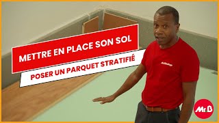 POSER DU PARQUET STRATIFIÉ [upl. by Joycelin]