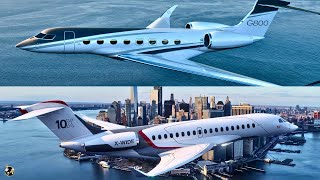 Gulfstream G800 vs Dassault Falcon 10X  FULL COMPARISON [upl. by Aicilf]