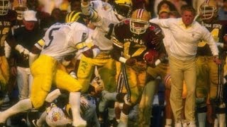 1987 Rose Bowl Michigan vs Arizona State [upl. by Aneek926]