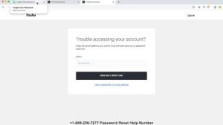 18885603111 Hulu Forgot Password  How to Reset or Change Lost Hulu Password [upl. by Kam]