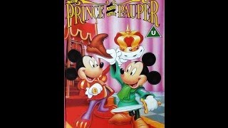 Digitized opening to The Prince and the Pauper VHS UK [upl. by Rani]