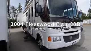 2004 Fleetwood Flair 33R wwwdemartinirvcom [upl. by Zurek]