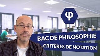 Bac de philosophie  quels sont les critères de notation [upl. by Hgielrebmik]