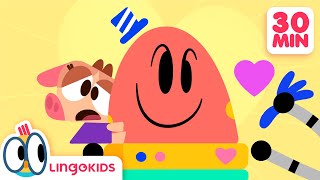 Learn EMPATHY 💙 and More with BABY BOT Cartoons for Kids  Lingokids [upl. by Gennaro]