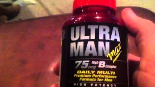 Ultra Man Max MultiVitamin Review [upl. by Timrek496]