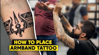 HOW I MAKE ARM BAND TATTOO [upl. by Inafit]