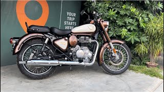 Royal Enfield New Classic 350cc 2024 Model Medallion Bronze Detailed Review  New Updates Price [upl. by Meggie]