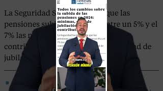 Sube la edad de jubilación en 2024 jubilación derecholaboral laboral [upl. by Waltner]