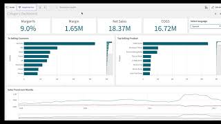 Qlik Sense Multilingual Work with language you prefer [upl. by Dettmer]