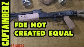 Flat Dark Earth FDE Is Not Created Equal [upl. by Lahpos28]