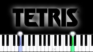 Tetris Theme Song  BOTH HANDS Piano Tutorial [upl. by Cigam807]