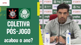 COLETIVA DO ABEL E PÓS JOGO  CORINTHIANS 2 X 0 PALMEIRAS feat Don Boccalini [upl. by Drofkcor]