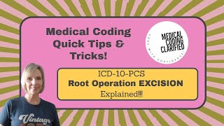 ICD10PCS Root Operation EXCISION explained [upl. by Eddie]