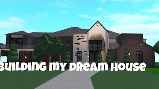 Building my dream house bloxburg [upl. by Yaras]