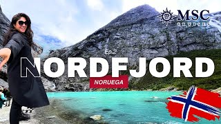 Nordfjordeid o que fazer em 1 dia  MSC Euribia Noruega [upl. by Berta]