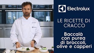 Cracco 3  Baccalà con purea di broccoli olive e capperi [upl. by Hendrickson]