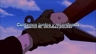 Silhouette OP 16  Subtitulado Al Español Naruto Shippuden KANA BOON [upl. by Kcoj]